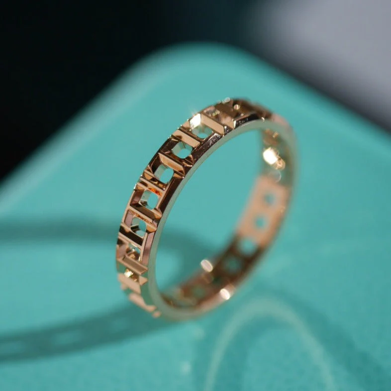 [TF]T TRUE 3.5MM ROSE GOLD RING