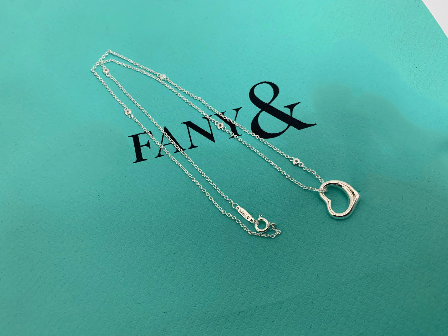 [TF]HEART NECKLACE PENDANT STERLING