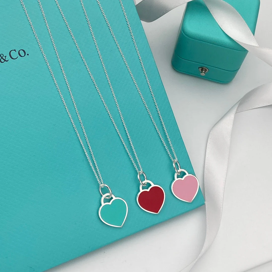 [TF]HEART PEDANT SILVER NECKLACE