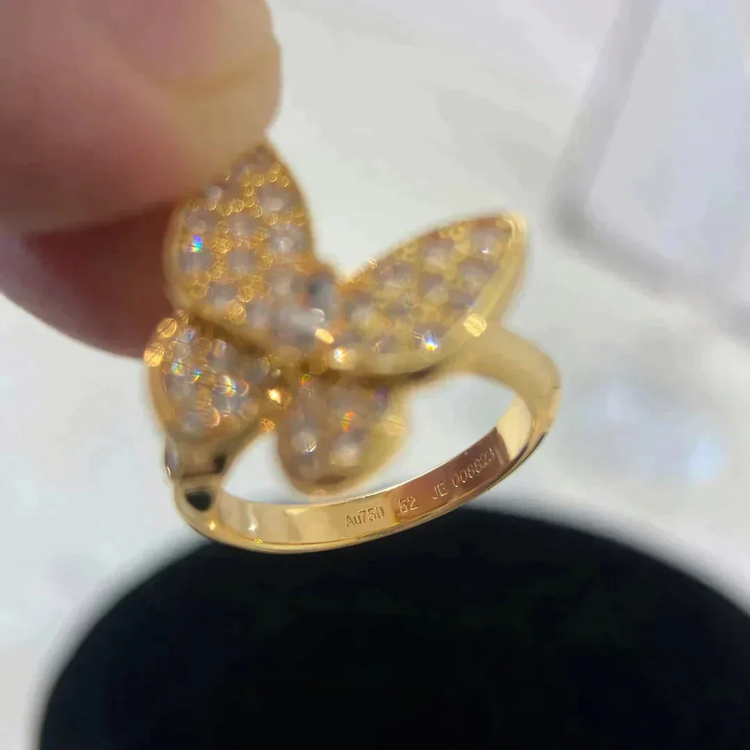 [VA]BUTTERFLY DIAMOND RING