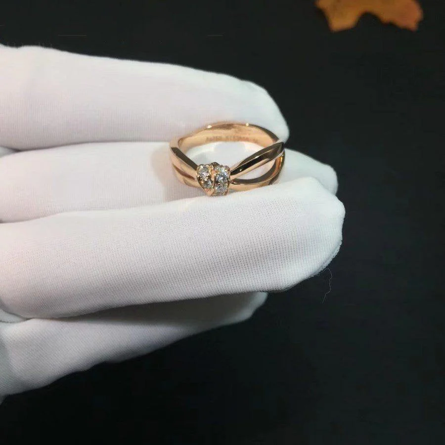 [TF]LIENS RING ROSE GOLD DIAMOND