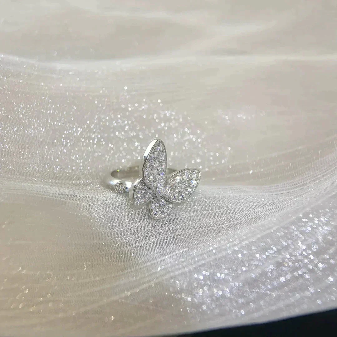 [VA]BUTTERFLY DIAMOND RING