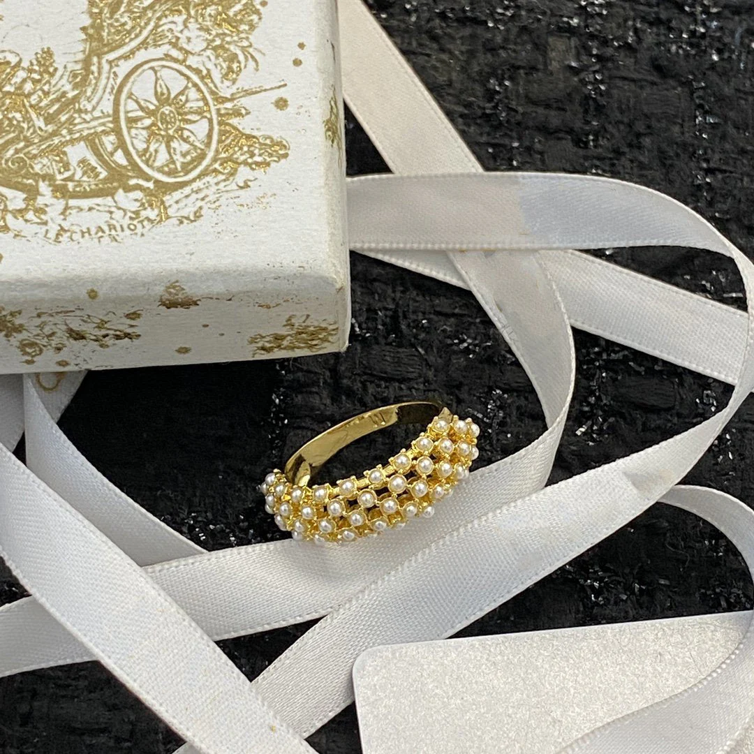 [CD] RING PEARL GOLD