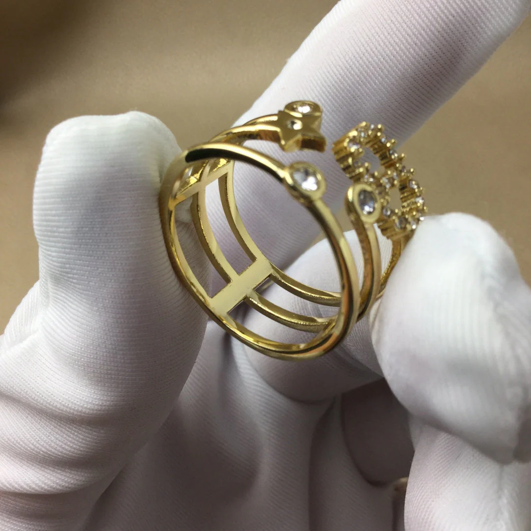 [CD] SHINY D RING GOLD