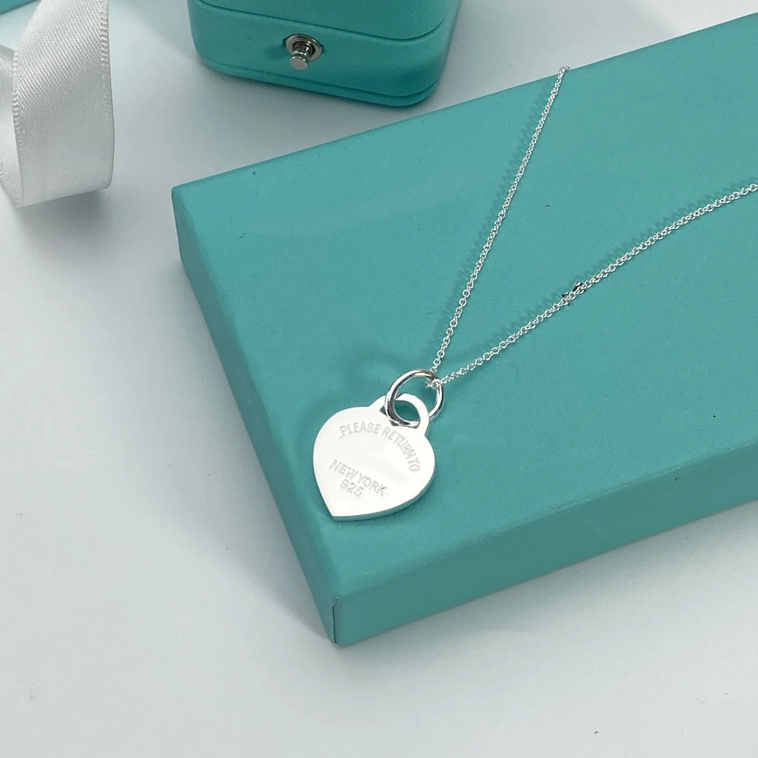 [TF]HEART PEDANT SILVER NECKLACE