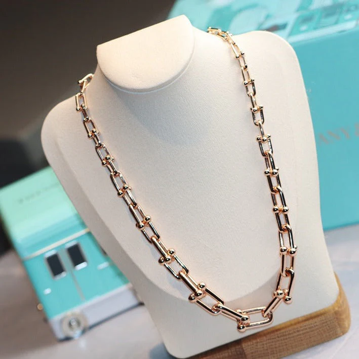 [TF]HARDWEAR LINK GOLD NECKLACE