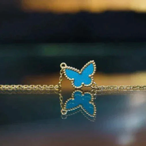 [VA]BUTTERFLY TURQUOISE BUTTERFLY BRACELET