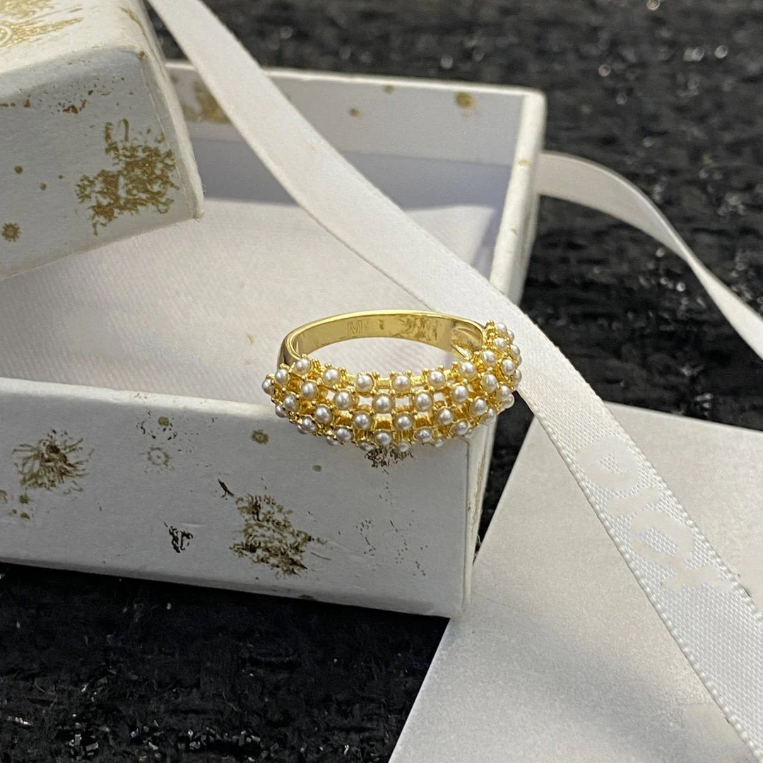 [CD] RING PEARL GOLD