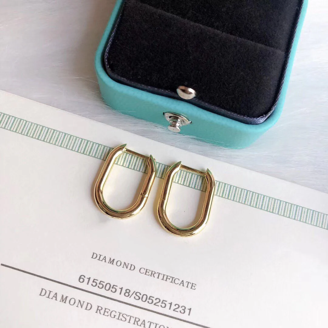 [TF]SMOOTH OVAL HUGGIES EARRINGS