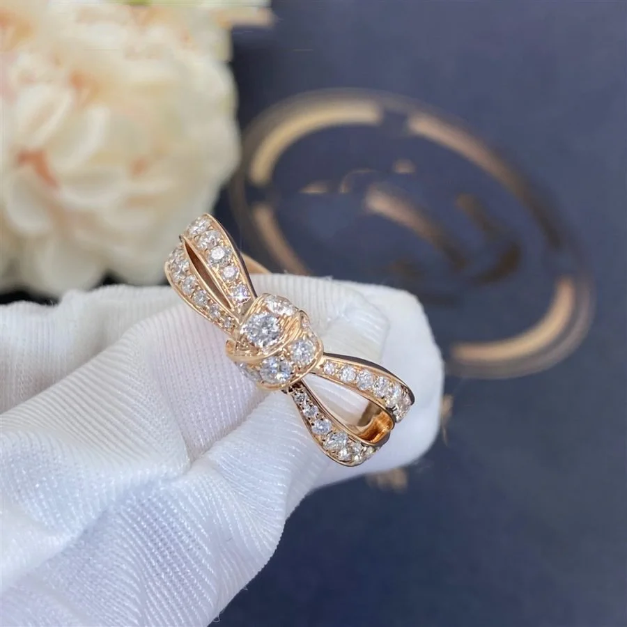 [TF]LIENS ROSE GOLD DIAMOND RING