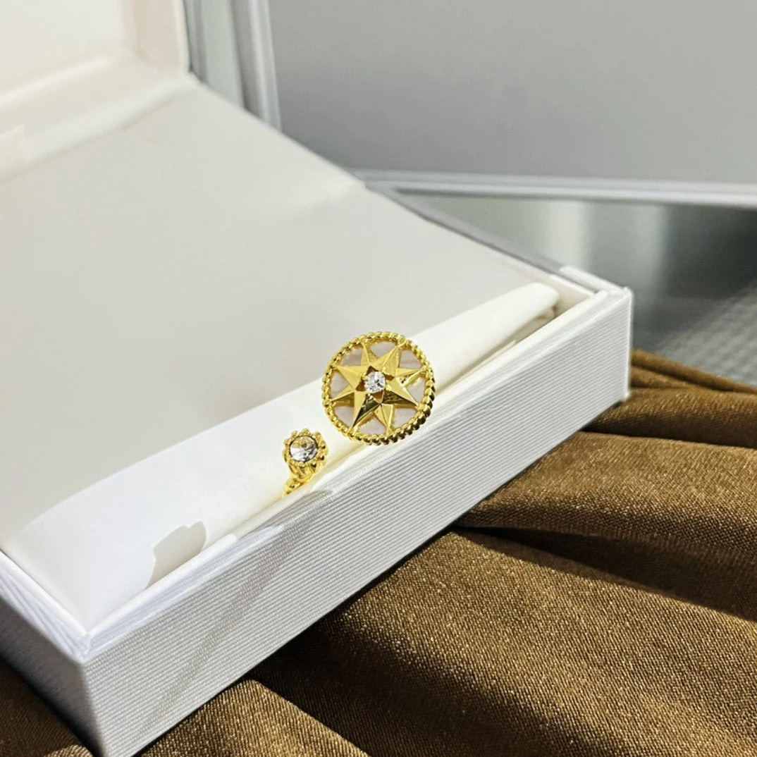 [CD]ROSE DES VENTS RING GOLD DIAMOND