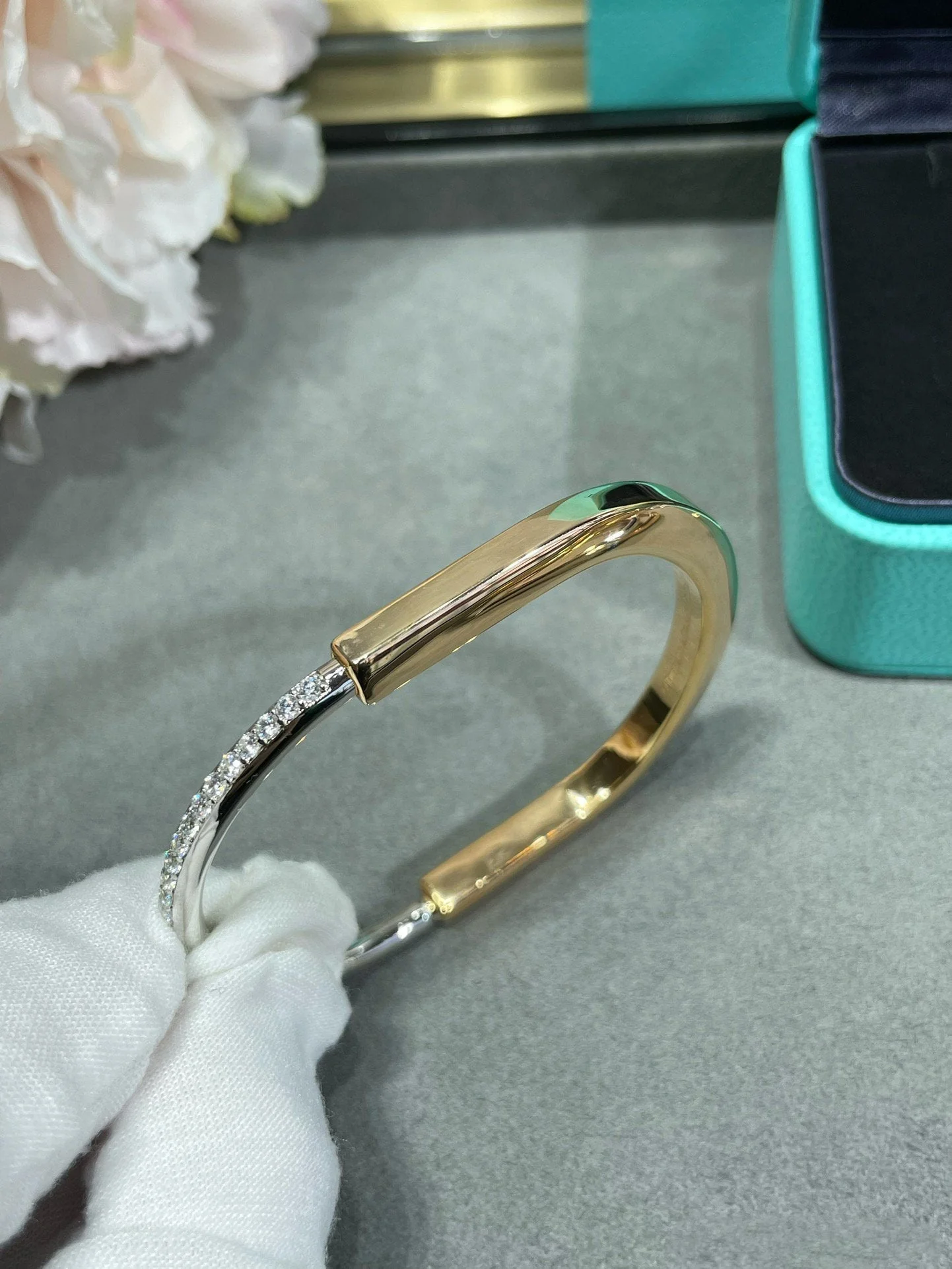 [TF]LOCK BRACELET DIAMOND