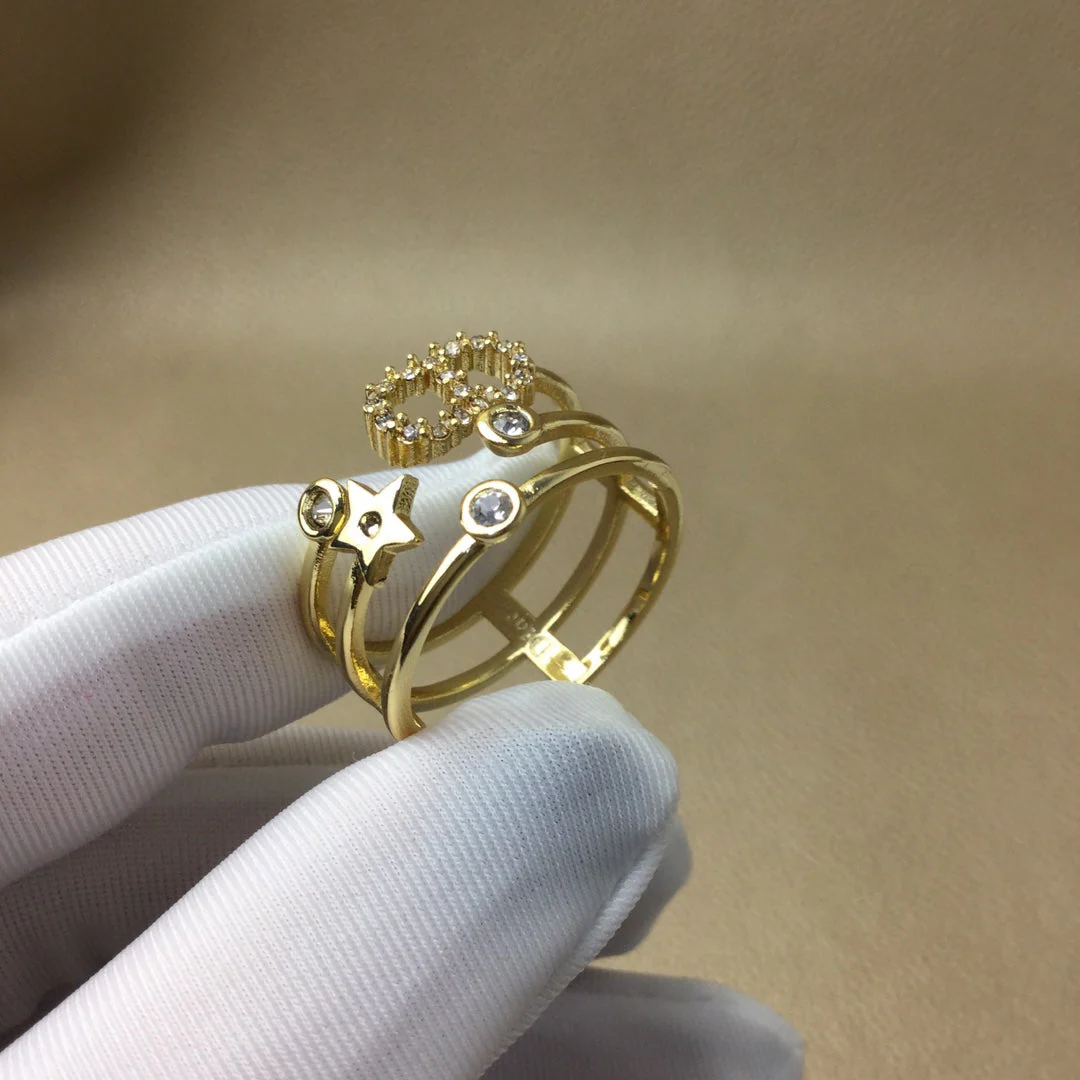 [CD] SHINY D RING GOLD