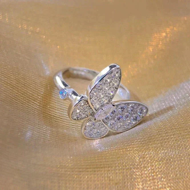 [VA]BUTTERFLY DIAMOND RING