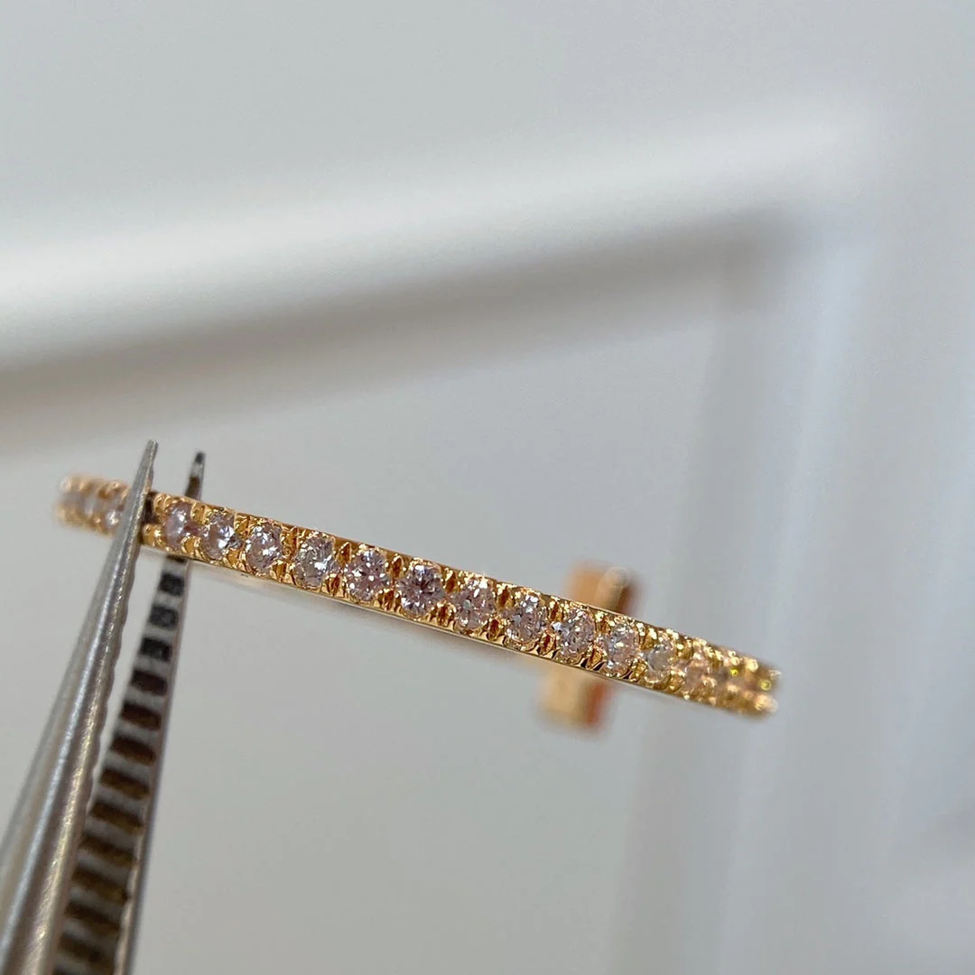 [TF]T RING DIAMOND ROSE GOLD