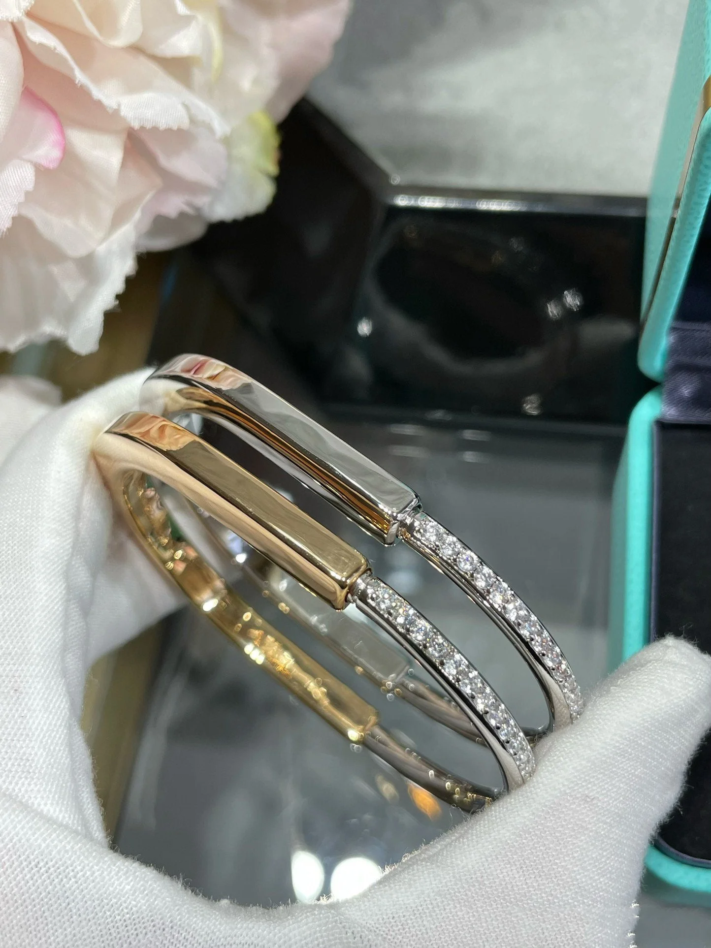 [TF]LOCK BRACELET DIAMOND