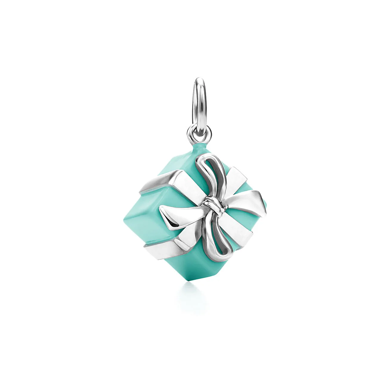 [TF]BLUE BOX CHARM NECKLACE