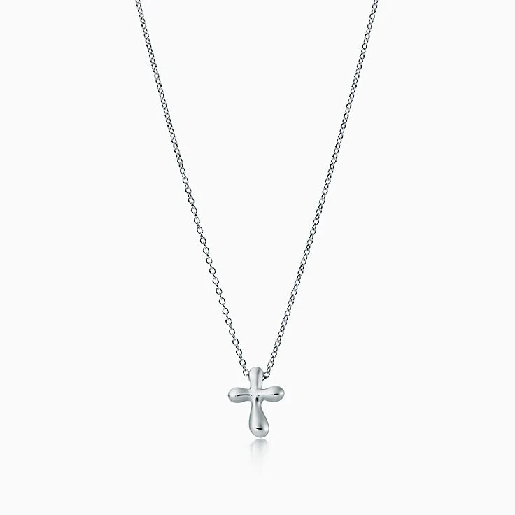 [TF]CROSS PENDANT MINI BARE CROSS NECKLACE