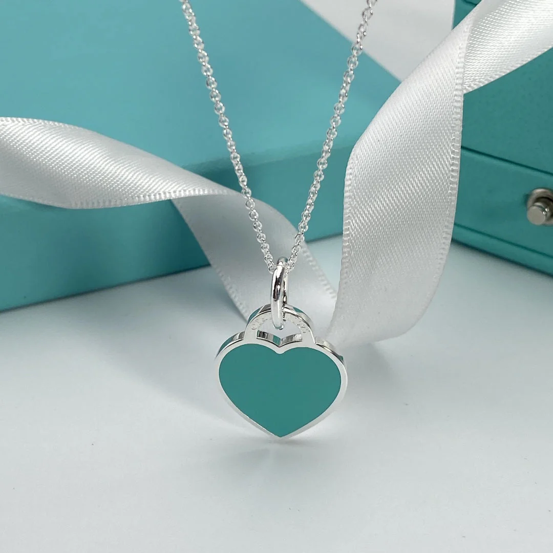 [TF]HEART PEDANT SILVER NECKLACE