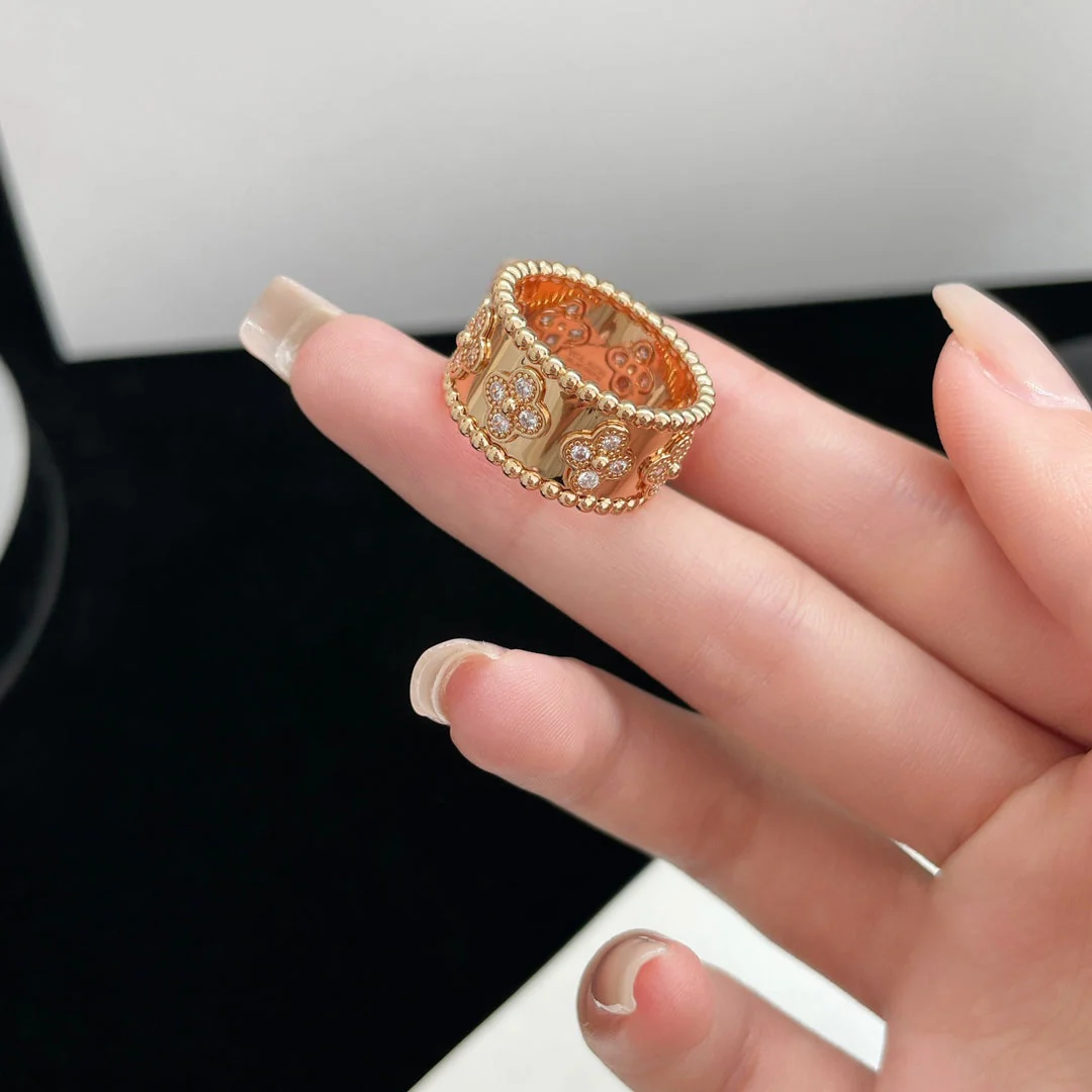 [VA]PERLEE DIAMOND LARGE RING