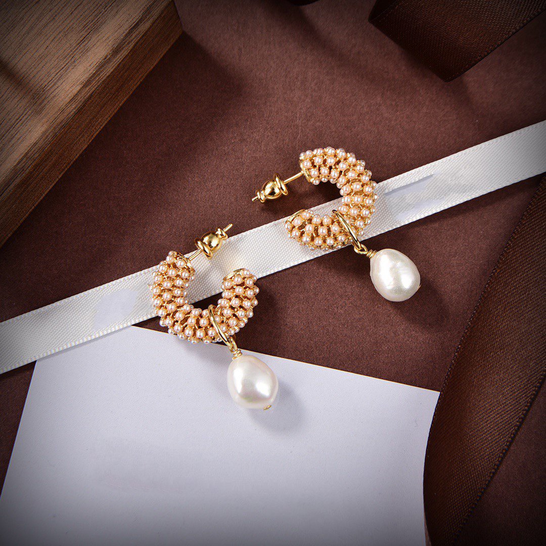 [CD]D-RENAISSANCEN GOLD EARRINGS