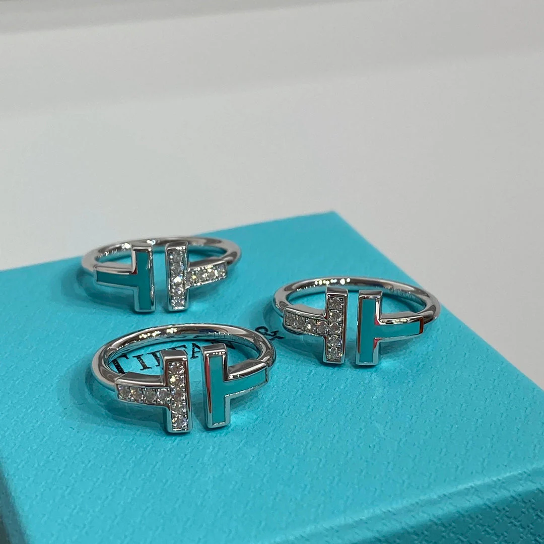 [TF]T WIRE TURQUOISE DIAMOND RING SILVER