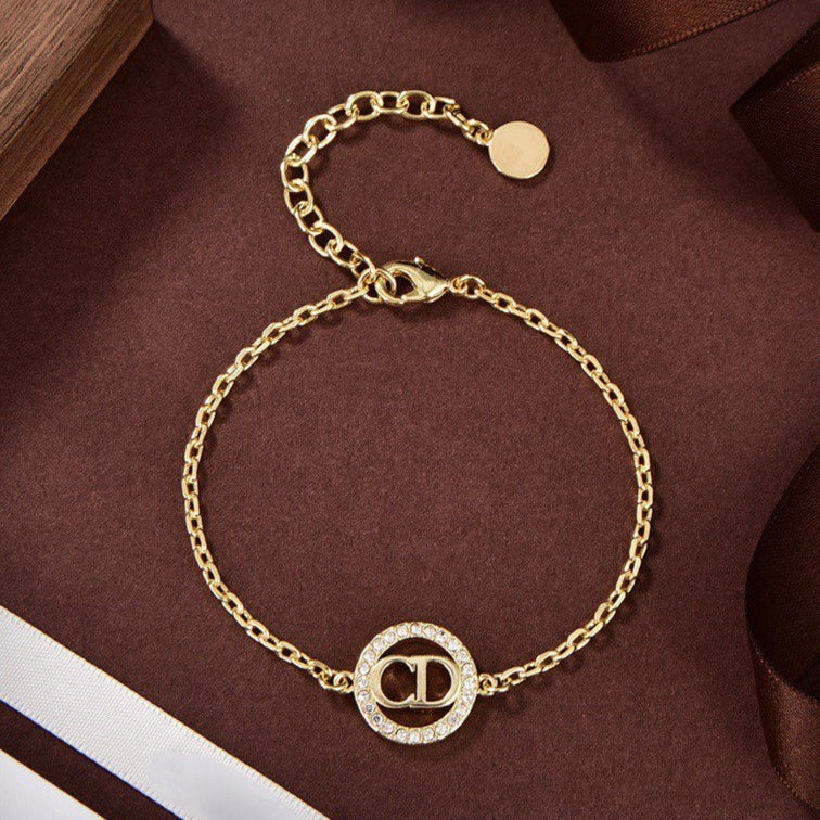 [CD]THE CD PEARL GOLD DIAMOND BRACELET