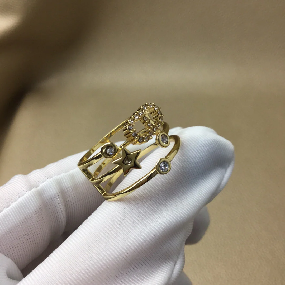 [CD] SHINY D RING GOLD