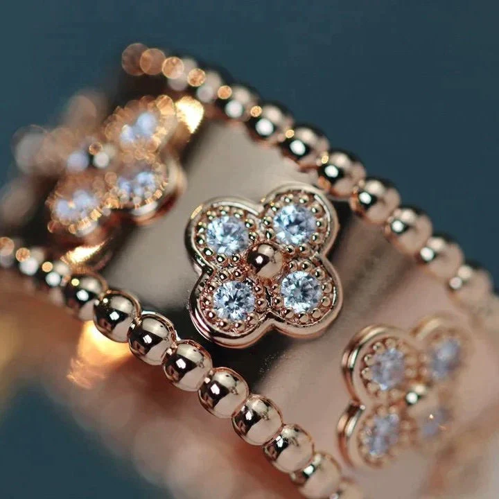 [VA]CLOVER KALEIDOSCOPE RING 10MM