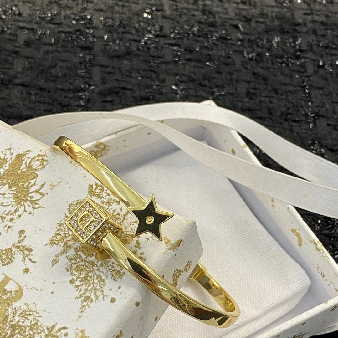 [CD] STAR BRACELET GOLD DIAMOND