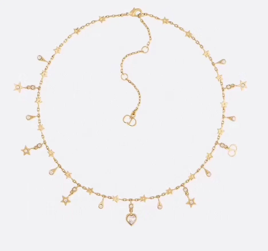 [CD] STAR LOVE NECKLACE WITH THE SAME MATERIAL