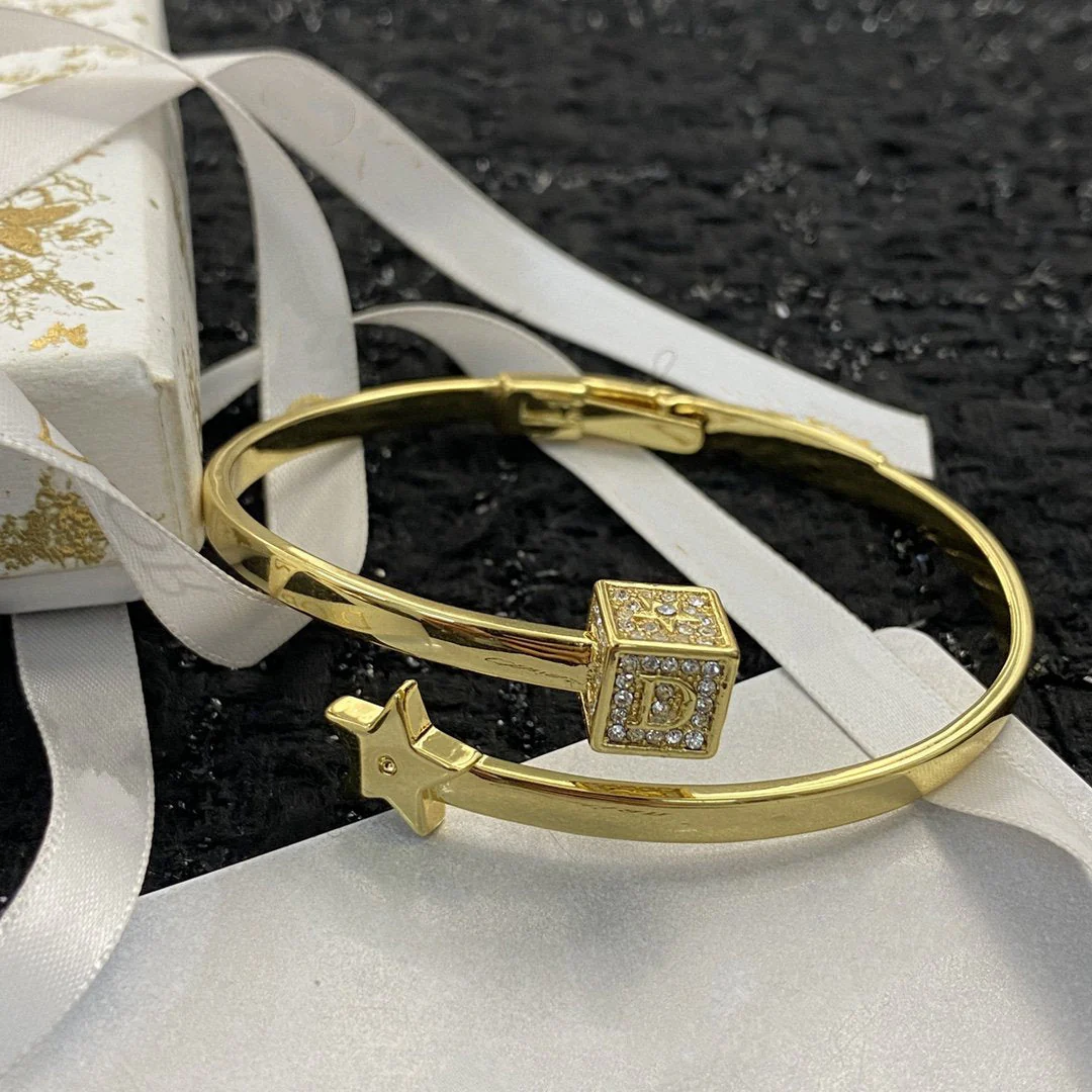 [CD] STAR BRACELET GOLD DIAMOND