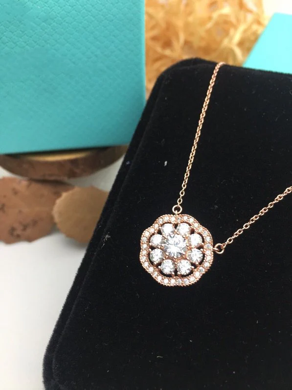 [TF]AURORA CLUSTER PENDANT NECKLACE