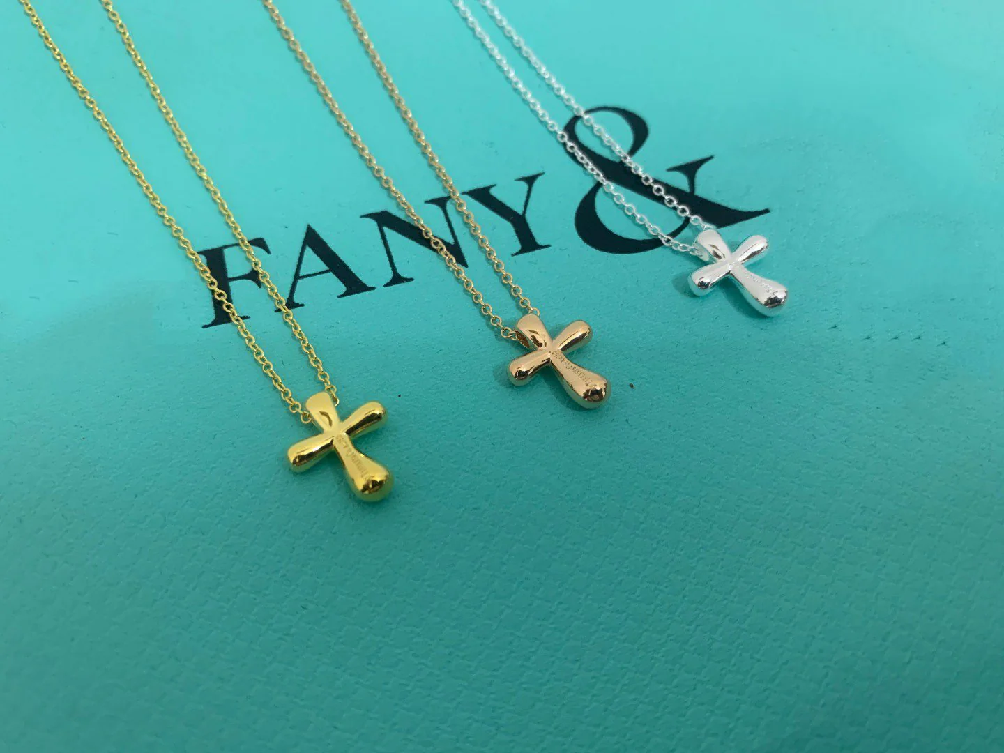 [TF]CROSS PENDANT MINI BARE CROSS NECKLACE