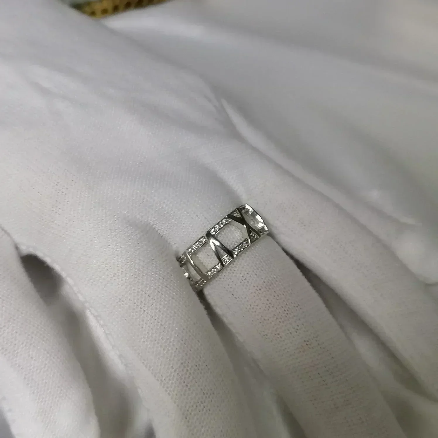 [TF]ATLAS LARGE OPEN DIAMOND RING