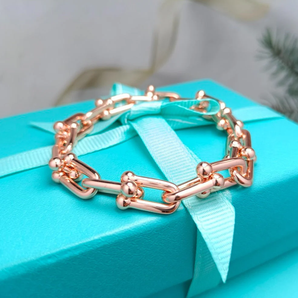 [TF]HARDWEAR BRACELET PINK GOLD AND SILVER