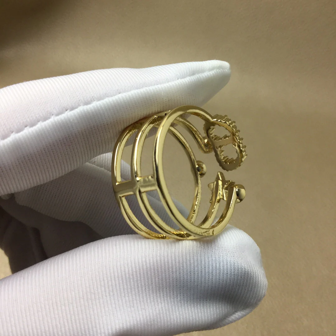 [CD] SHINY D RING GOLD