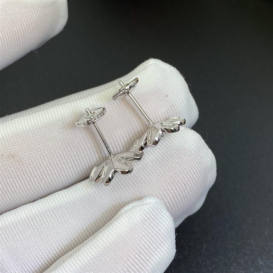 [VA]FRIVOLE MINI SILVER FLOWER EARRINGS