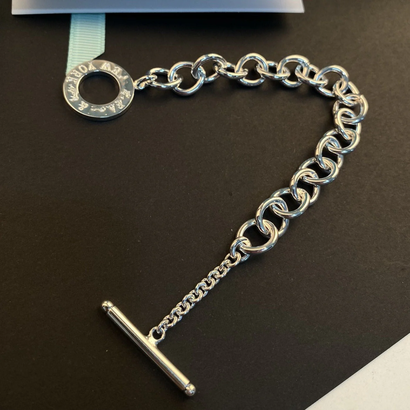 [TF]TOGGLE TAG BRACELET SILVER