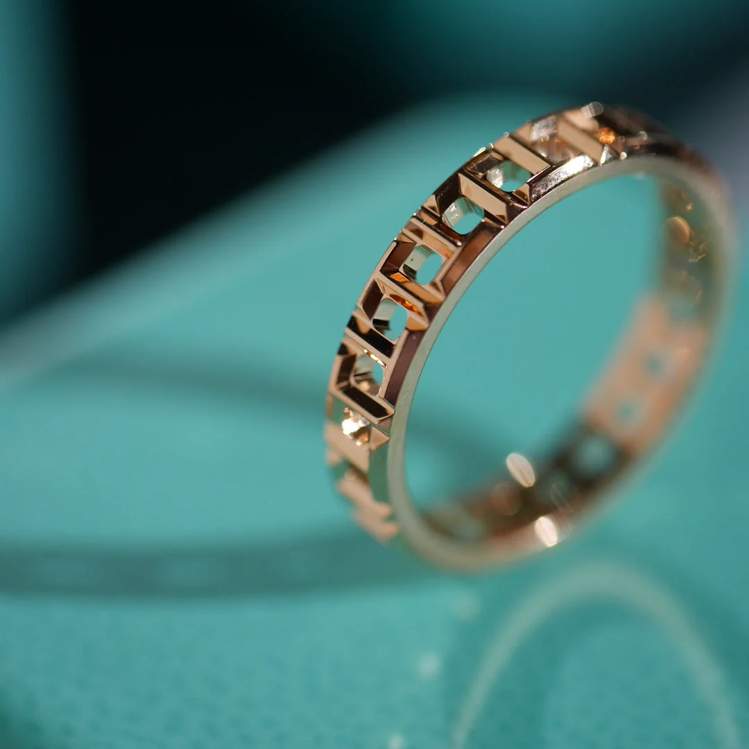 [TF]T TRUE 3.5MM ROSE GOLD RING