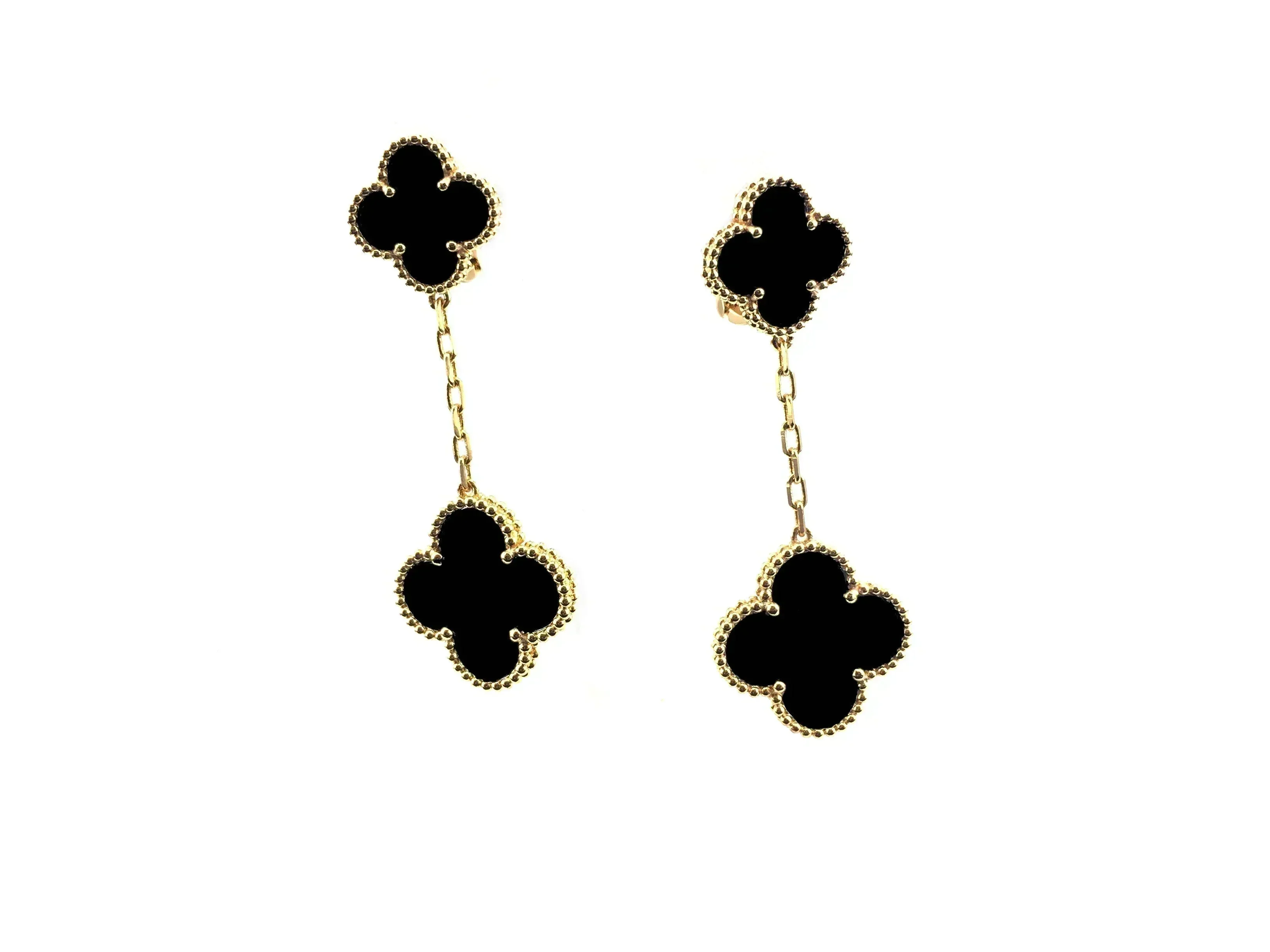 [VA]CLOVER 2 MOTIFS  EARRINGS (MULTIPLE CHOICESC
