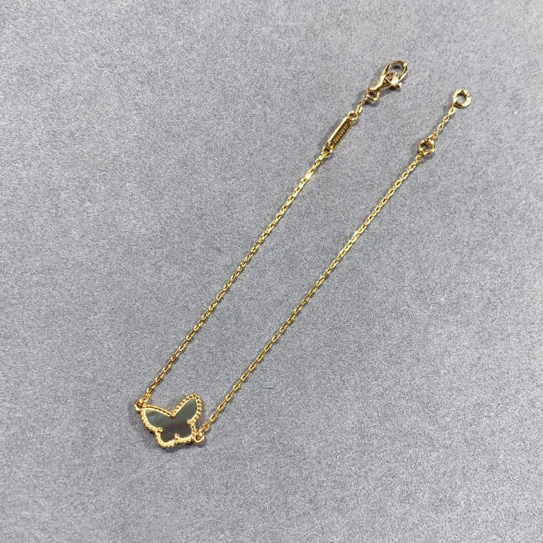 [VA]BUTTERFLY DARK MOP BUTTERFLY BRACELET