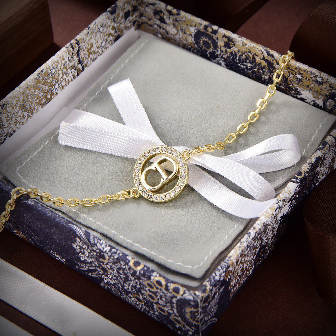 [CD]THE CD PEARL GOLD DIAMOND BRACELET