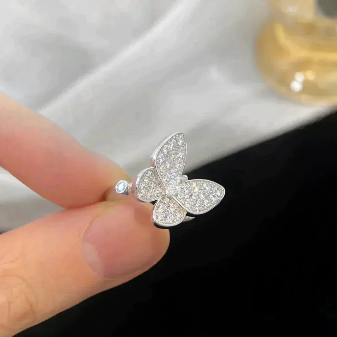 [VA]BUTTERFLY DIAMOND RING