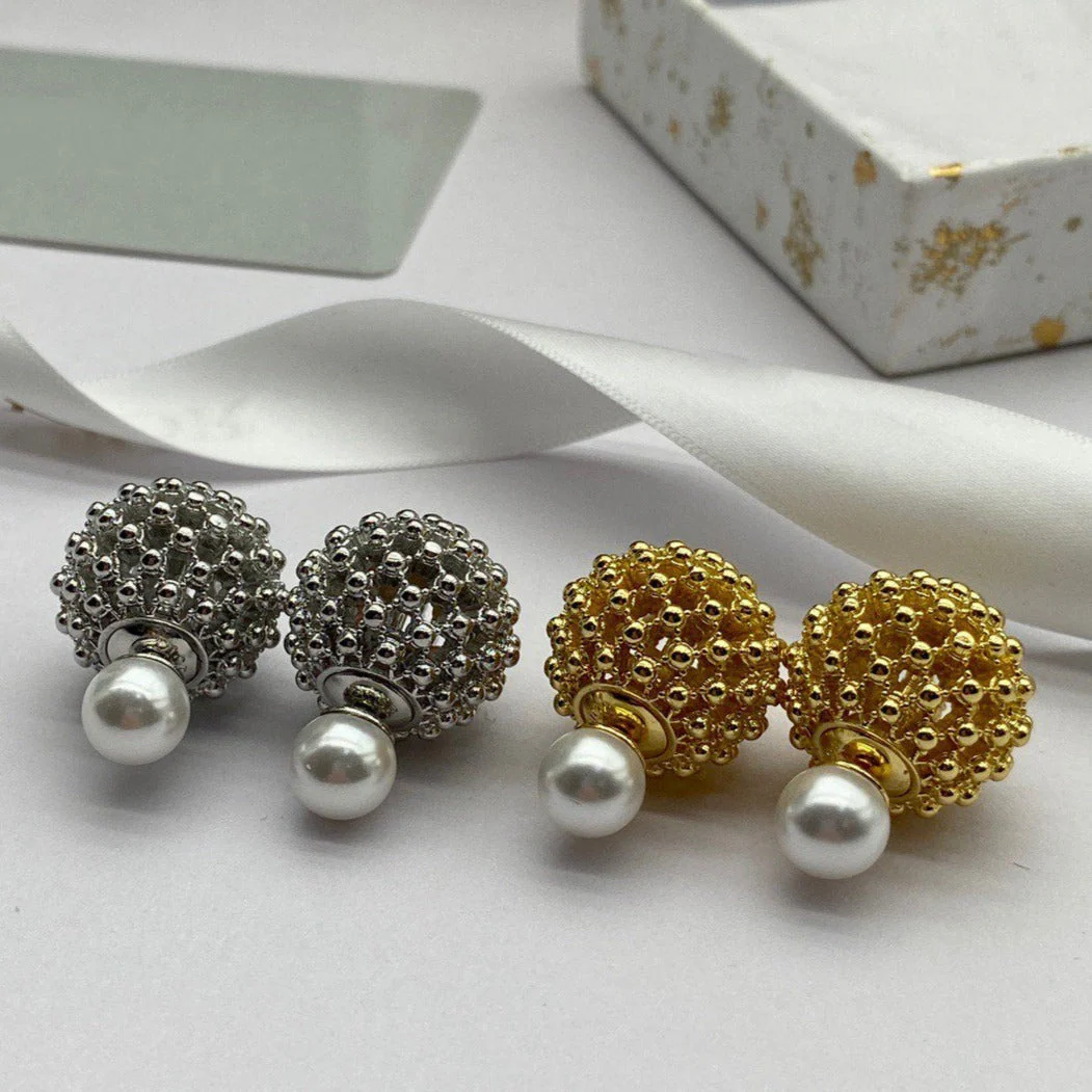 [CD] TRIBALES PEARL EARRINGS